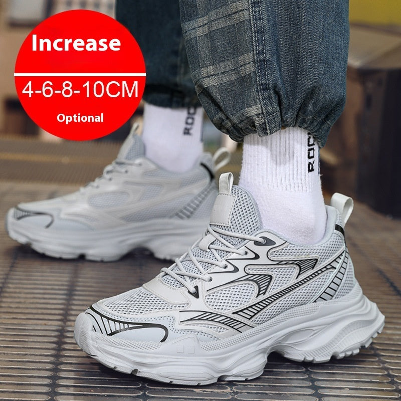 Men's Casual Breathable Invisible Height Increasing Shoes | Koalakits36