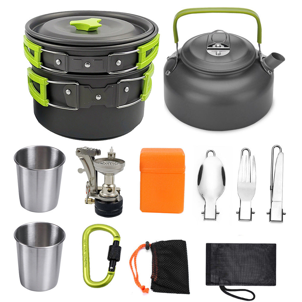 Camping Cookware Kit - Outdoor Cooking Gear | Koalakits36
