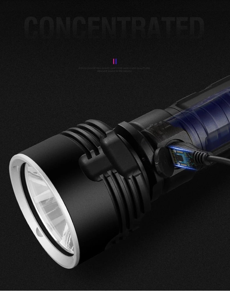 Strong Flashlight Focusing Led Flash LightStrong LED Flashlight - LED Flashlight | Koalakits36