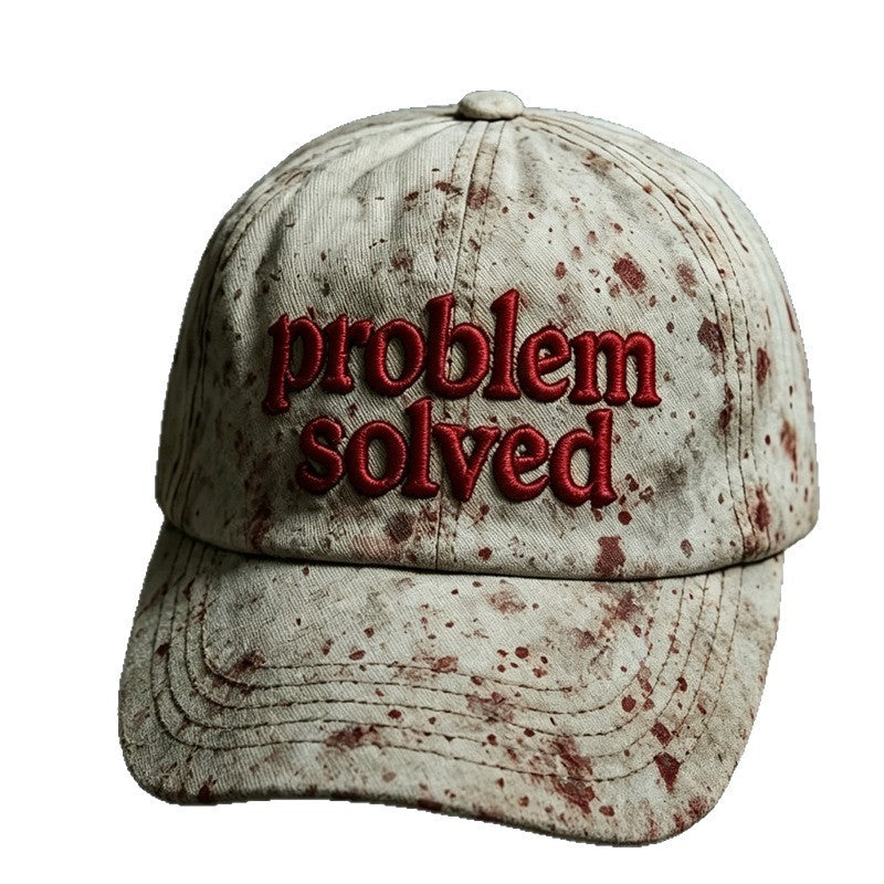 Stylish Halloween-Themed Baseball Cap: Dark-Style Couples Hat for All Seasons
