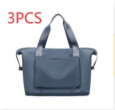 Foldable Large Capacity Women Gym Bags Shoulder Bag for Training Travel Handle Handbag Crossbody Tote Koalakits36