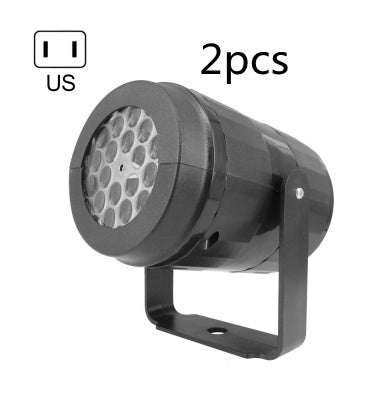 Christmas Snowflake Projector LED Stage Light Outdoor