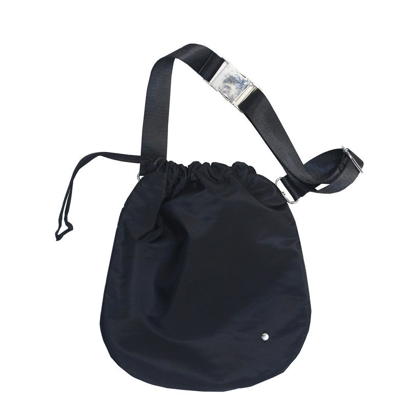 Stylish Diagonal Drawstring Waist Bag for Effortless Everyday Style