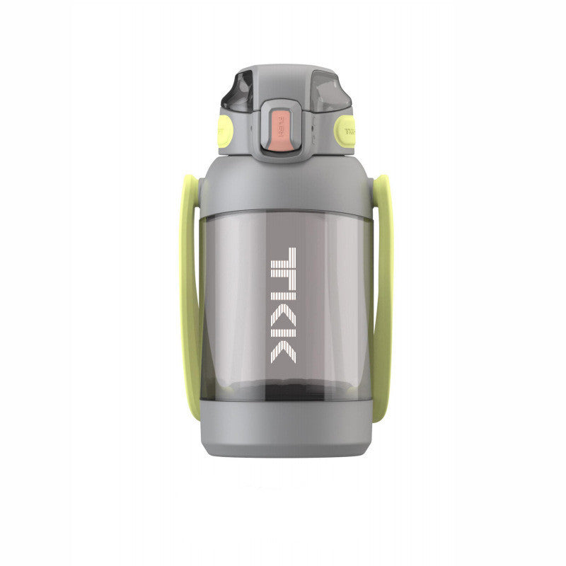 Large Capacity Plastic Portable Cup With Straw Koalakits36