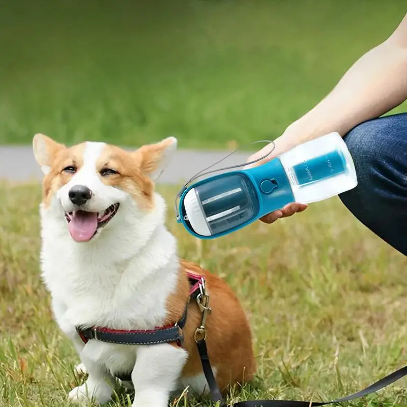 Dog Water Cup Drinking Food Three-in-one Portable Small Multi-functional | Koalakits36
