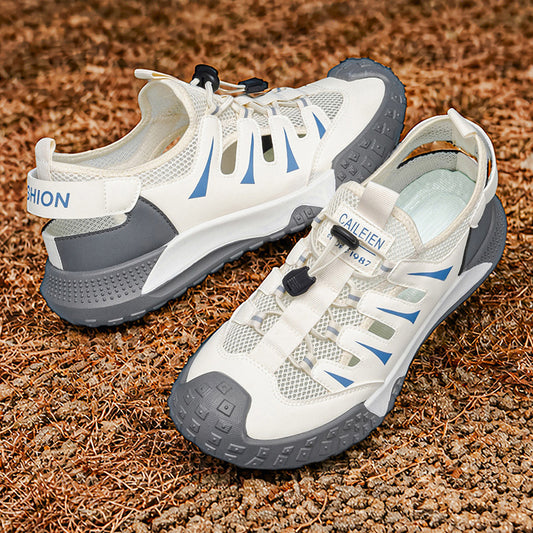 Men's Casual Summer Sandals - Breathable Mesh Clogs for Ultimate Comfort