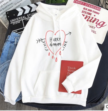 Harajuku Aesthetic Pullover Hooded Sweatshirt Clothing
