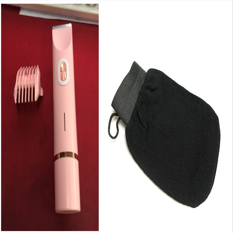 Hair Remover Women's Double Head Shaver Private Pubic Hair Trimmer Electric Razor Wet Dry | Koalakits36
