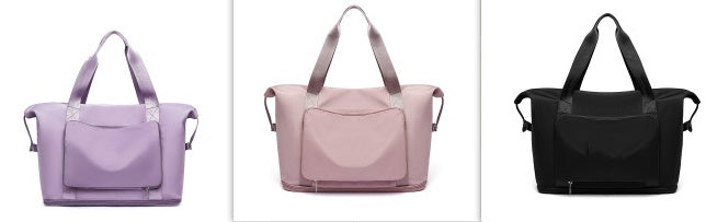 Foldable Large Capacity Women Gym Bags Shoulder Bag for Training Travel Handle Handbag Crossbody Tote Koalakits36