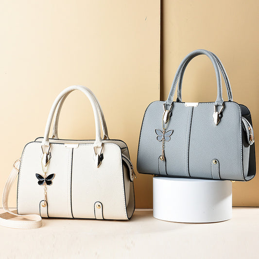 Large Capacity Lychee Pattern Women's Handbag | Koalakits36