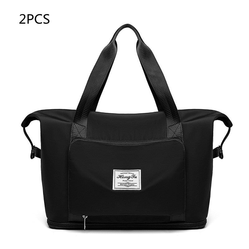 Foldable Large Capacity Women Gym Bags Shoulder Bag for Training Travel Handle Handbag Crossbody Tote Koalakits36
