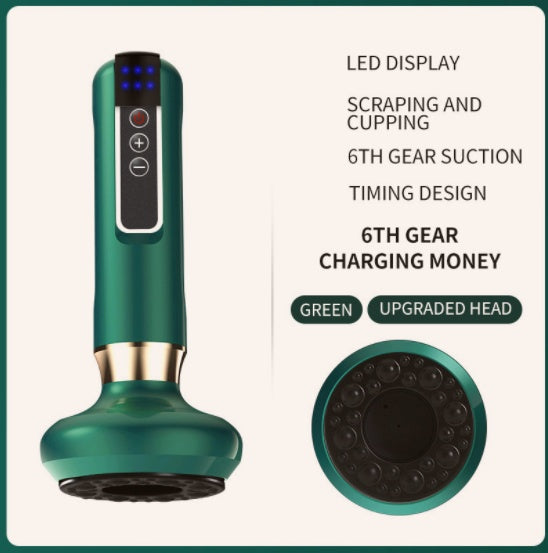 Electric Vacuum Cupping Massager For Body Anti-Cellulite Suction Cup GuaSha | Koalakits36