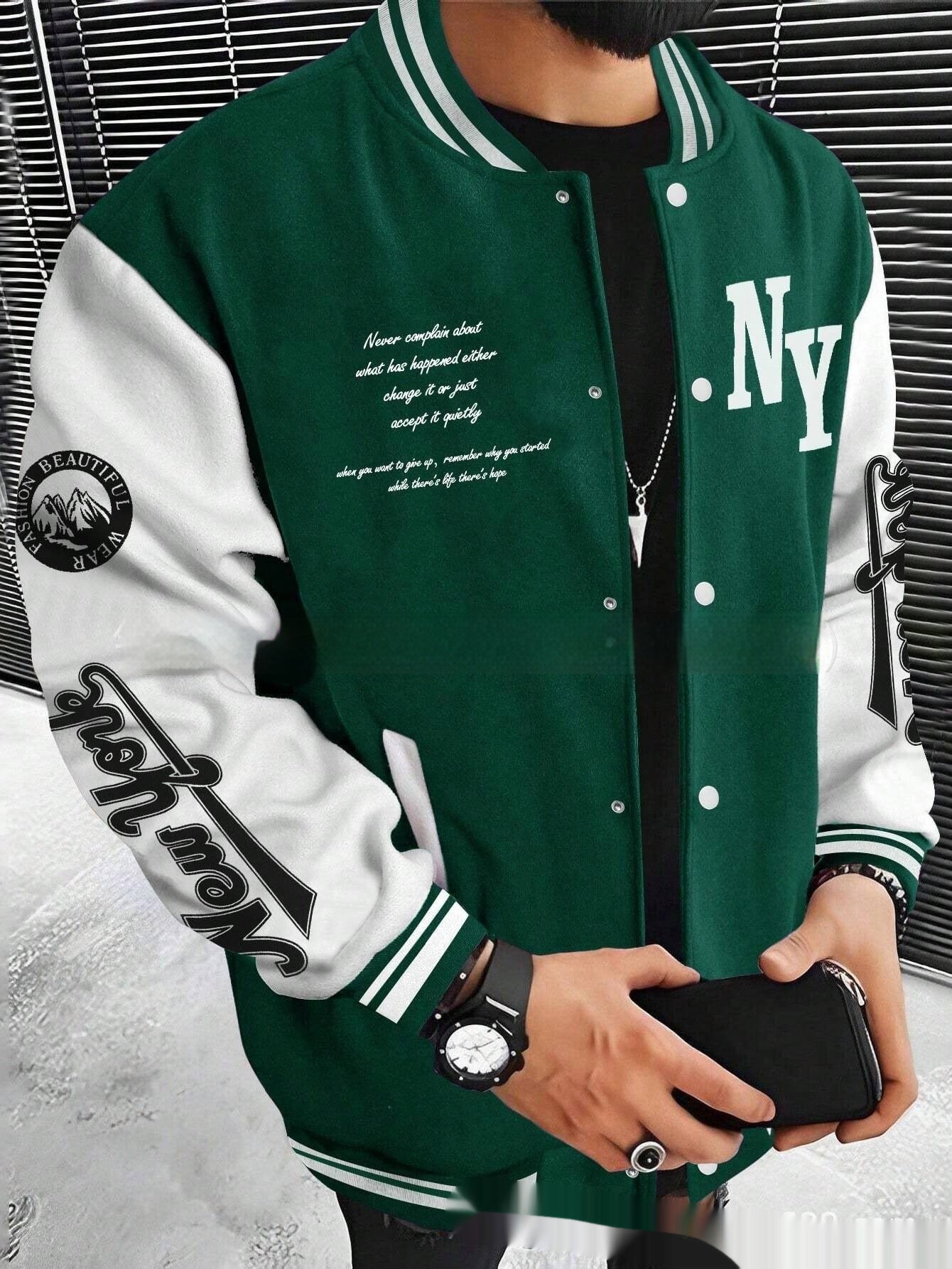 Baseball Jacket Cardigan – Stylish Outerwear | Koalakits36