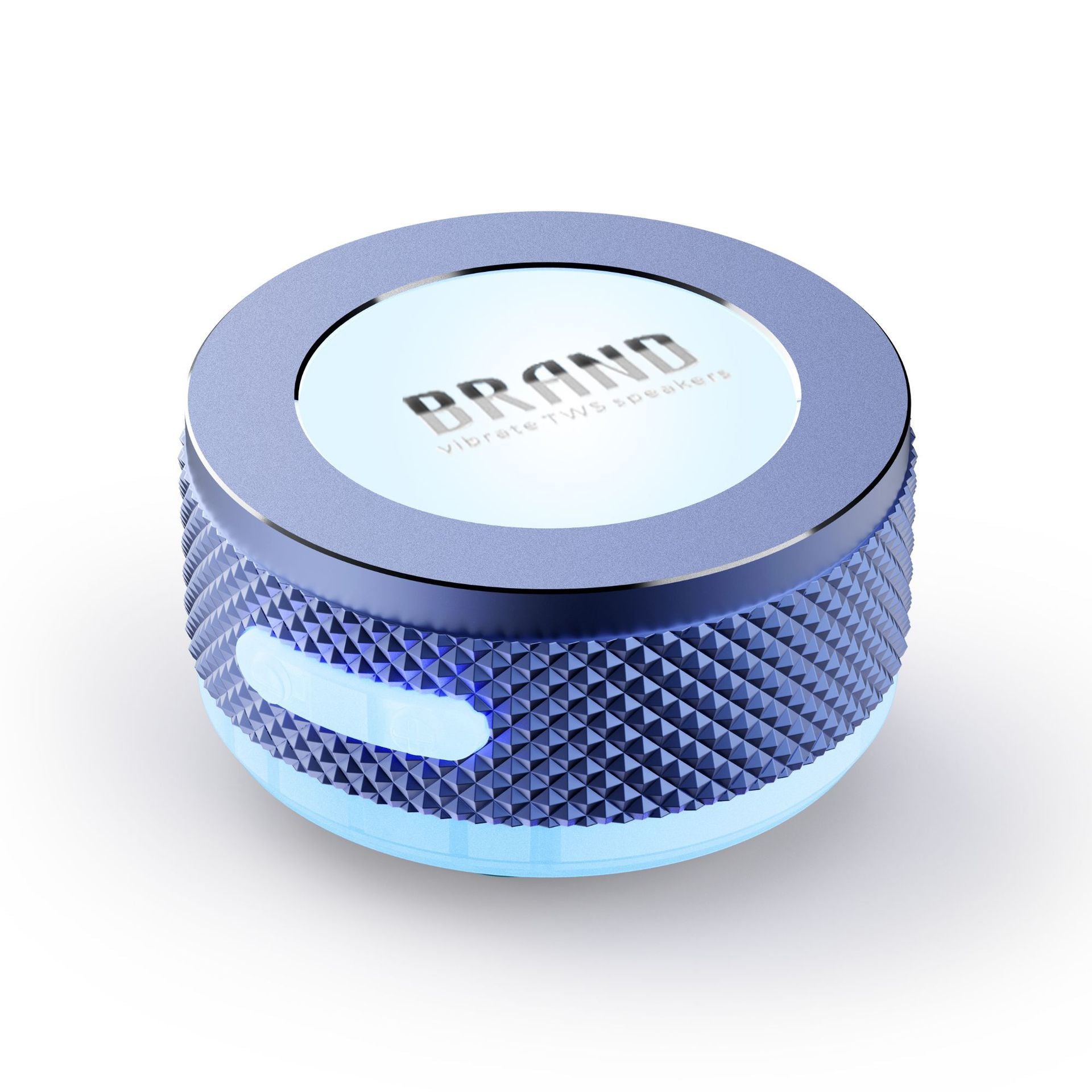 Small Wireless Bone Conduction Bluetooth Portable Surface Vibration Speaker With Color LED Light | Koalakits36