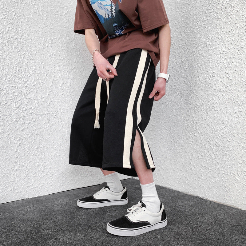 Mens Casual Capri Sweatpants