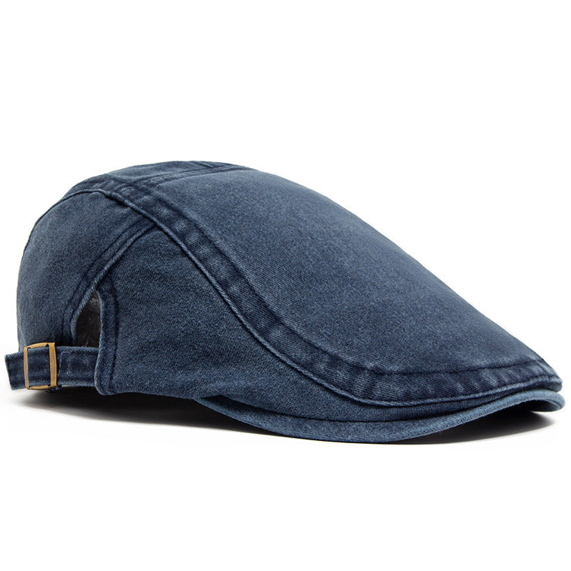 Retro Washed Denim Hat Cowboy Beret Fashion Casual Baseball Cap | Koalakits36