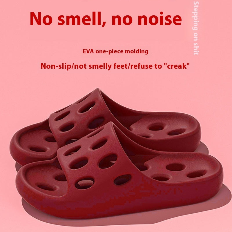 Cute Bear Home Slippers Summer  Thick Bottom Non-slip Bathroom Slipper for Women | Koalakits36