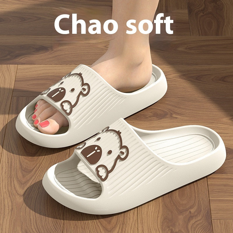 Cartoon Dog Slippers - Women's House Shoes | Koalakits36