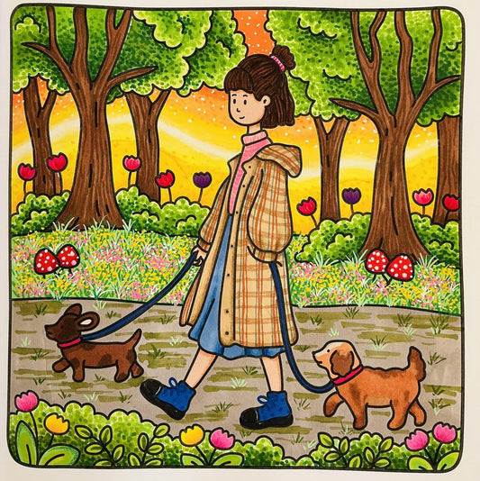 The Coloring Book Series Supports Labeling