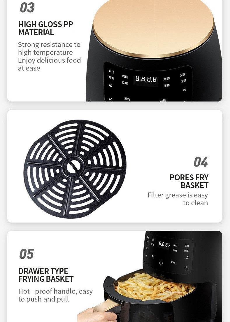 Home Electric Fryer - Smart Touch Air Fryer | Koalakits36 