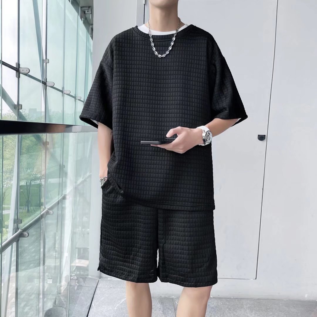 Men's Casual Two-Piece Set | Trendy Summer Outfit