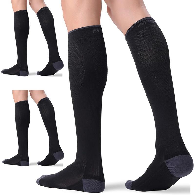 Women's Long Compression Calf Socks – Warm, Comfortable Casual Knee-High Socks for Everyday Wear, Outdoor Activities & Winter Comfort