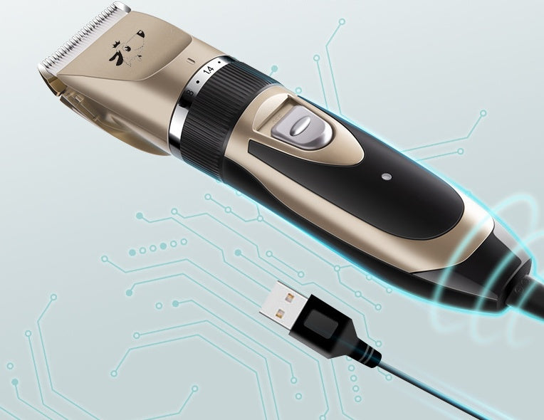 Professional Dog Hair Clipper – Electric Pet Hair Trimmer & Shaver for Easy Grooming at Home