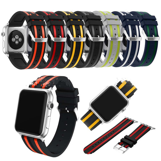 Sports Watch Two Tone Double Bar Strap Koalakits36