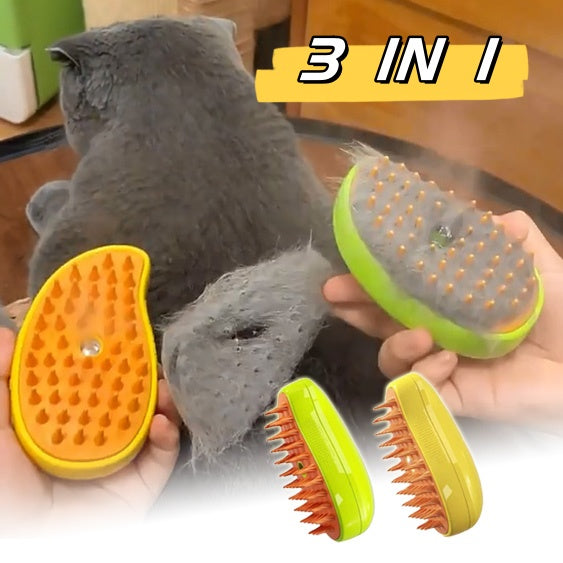 Cat Steam Brush - Electric Massage Steam Brush | Koalakits36