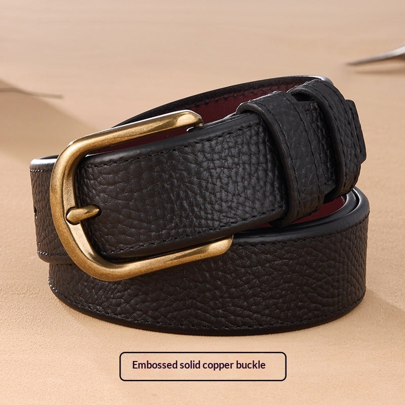 Mens Full-grain Leather Belt