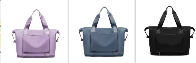 Foldable Large Capacity Women Gym Bags Shoulder Bag for Training Travel Handle Handbag Crossbody Tote Koalakits36