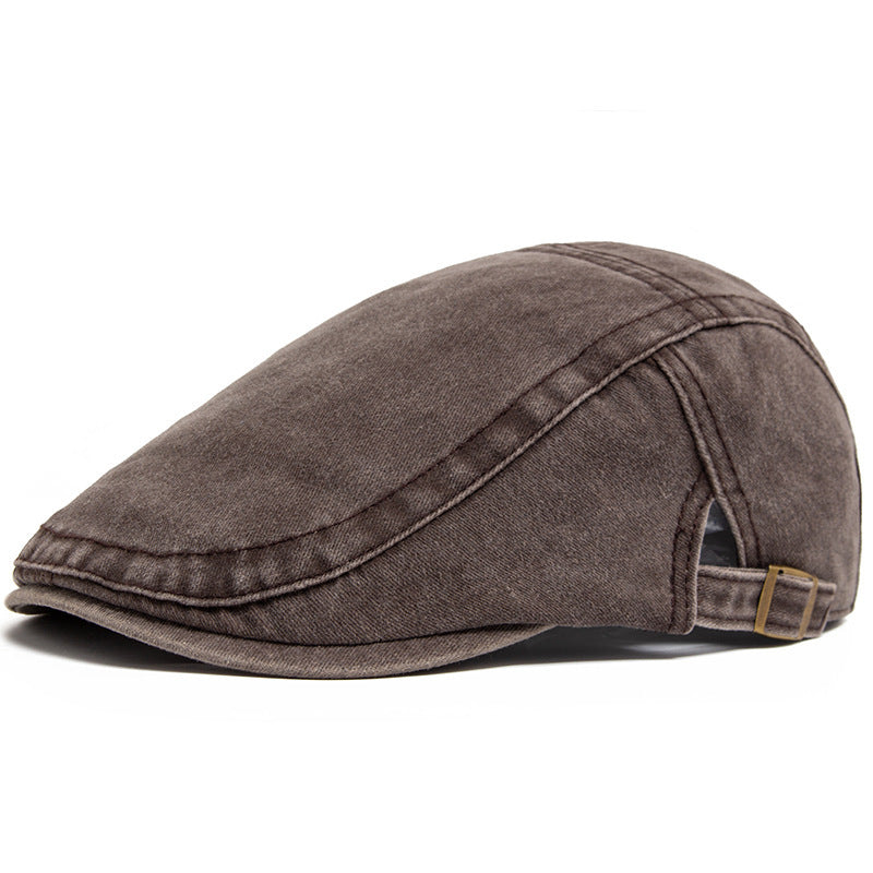 Retro Washed Denim Hat Cowboy Beret Fashion Casual Baseball Cap | Koalakits36