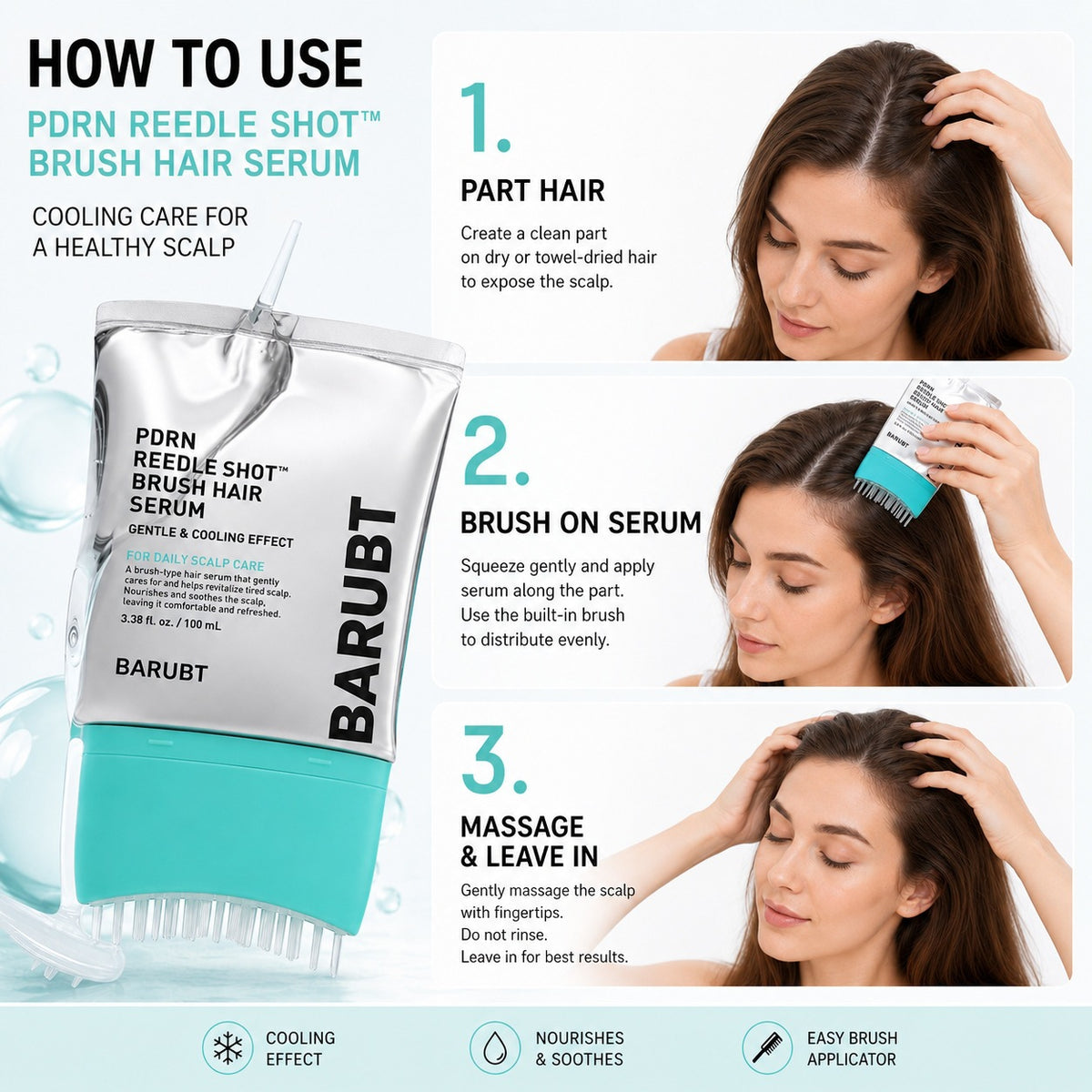 Herbal Scalp Treatment Lotion for Oily Scalp, Refreshing Oil-Control Hair Care, Herbal Scalp Conditioner