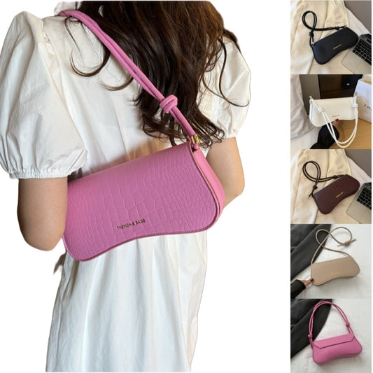 Underarm Bag Chic Solid Color Square Shoulder Purse Versatile Crossbody Tote | Koalakits36