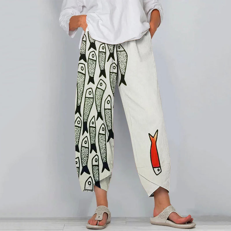 Womens Striped Printed Casual Wear