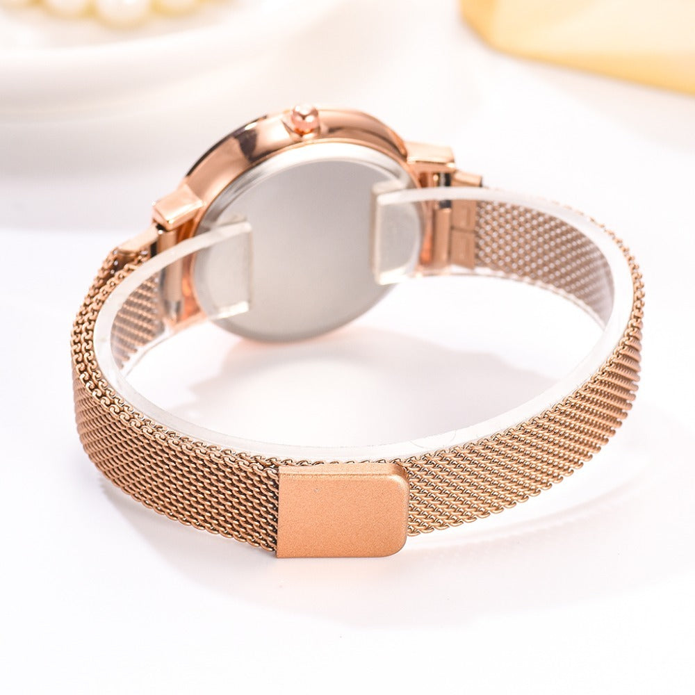 New Magnetic Women Watch with Alloy Strap | Koalakits36