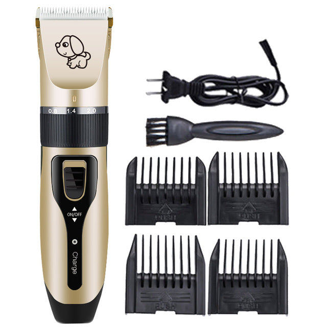 Professional Dog Hair Clipper – Electric Pet Hair Trimmer & Shaver for Easy Grooming at Home