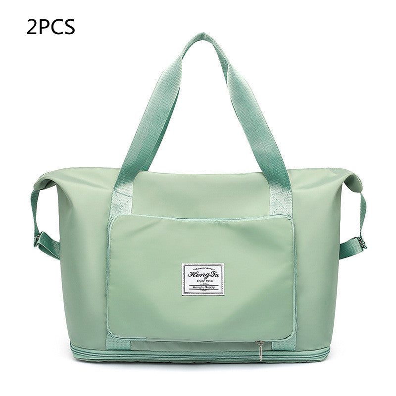 Foldable Large Capacity Women Gym Bags Shoulder Bag for Training Travel Handle Handbag Crossbody Tote Koalakits36