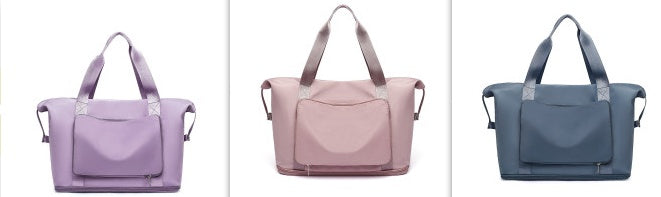 Foldable Large Capacity Women Gym Bags Shoulder Bag for Training Travel Handle Handbag Crossbody Tote Koalakits36