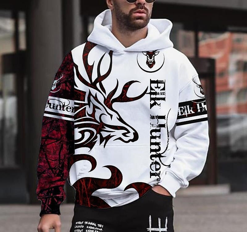 3D Printed Hoodie - Spring Hooded Sweater | Koalakits36