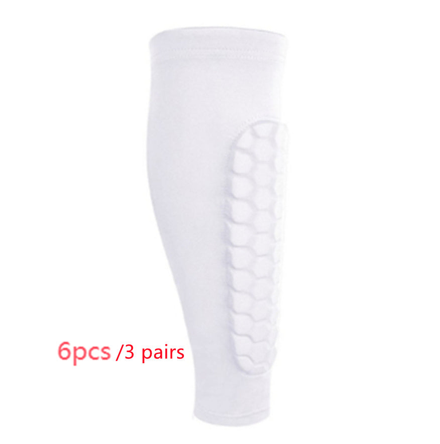 Honeycomb Shank Protection Foot Sock Men's Anti-collision Non-slip | Koalakits36