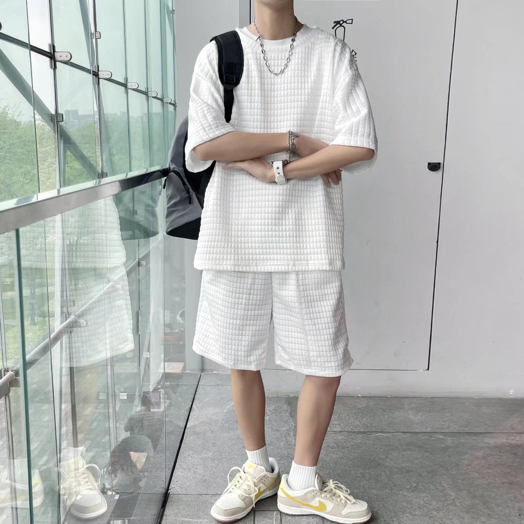Men's Casual Two-Piece Set | Trendy Summer Outfit
