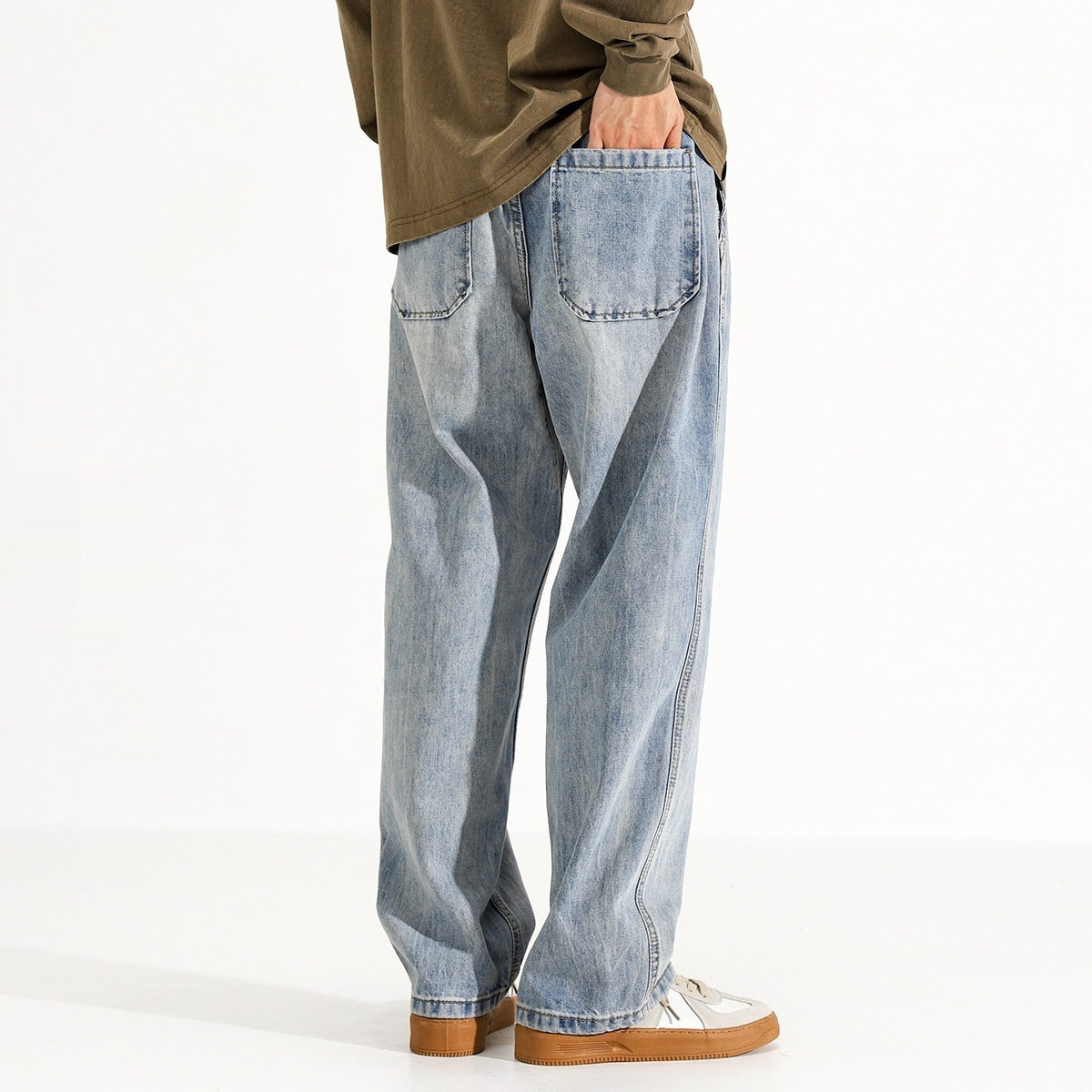 Washed Distressed Jeans for Men | Koalakits36