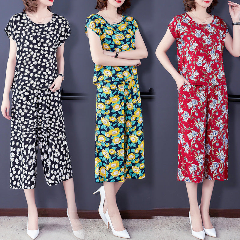 Women Wear Polka Dot Loose Fashion Breathable Cotton Silk