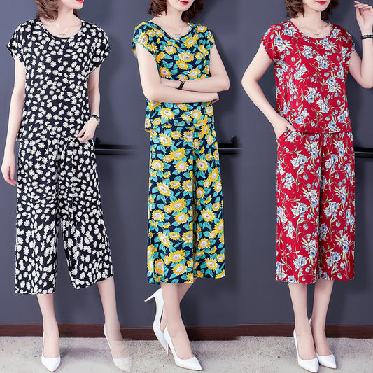 Women Wear Polka Dot Loose Fashion Breathable Cotton Silk