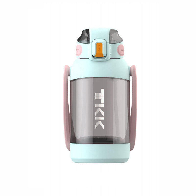 Large Capacity Plastic Portable Cup With Straw Koalakits36