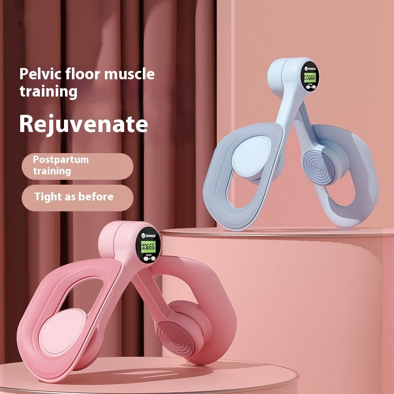 Ergonomic Thigh Trainer With Counter Adjustable With Lcd Display