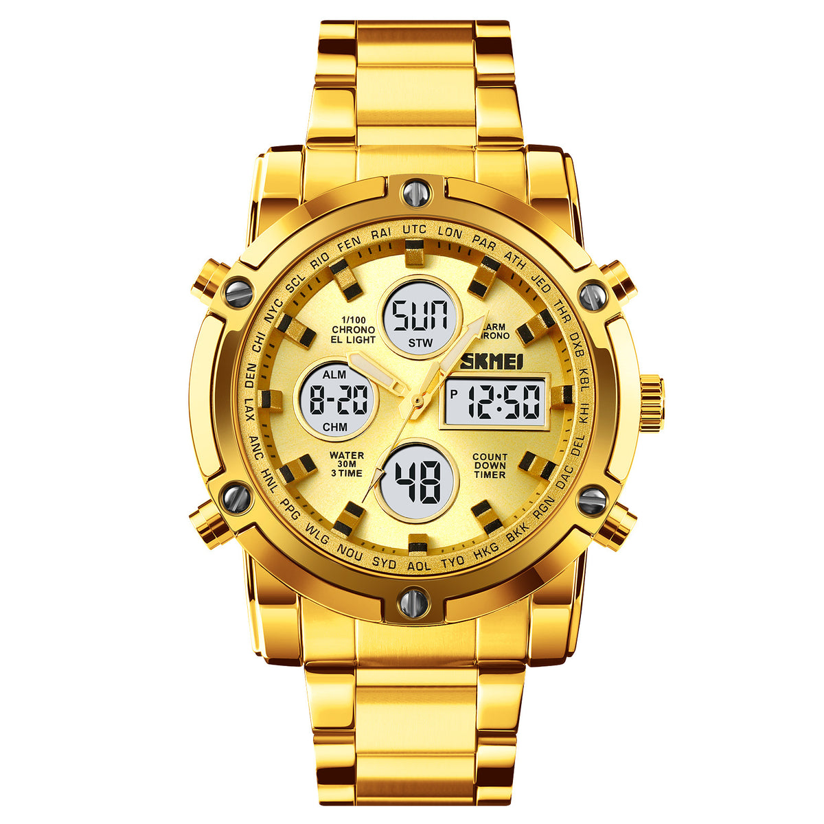Stylish Steel-band Men's Watch