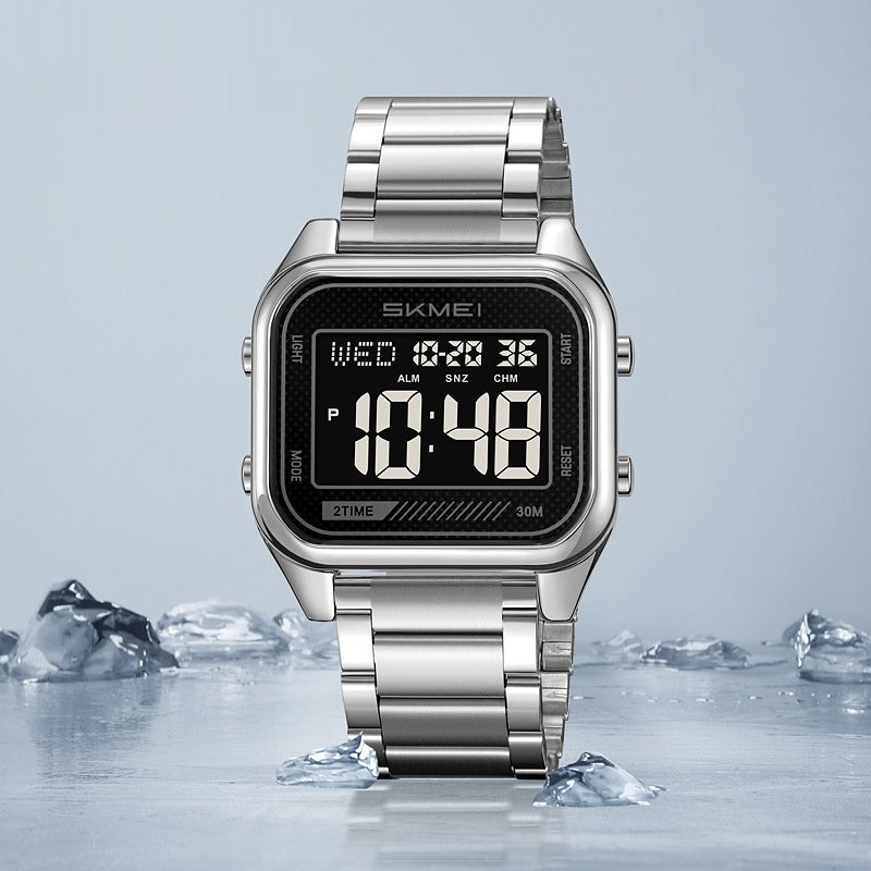 Luminous Men's Waterproof Sports Watch - Elevate Your Outdoor Experience