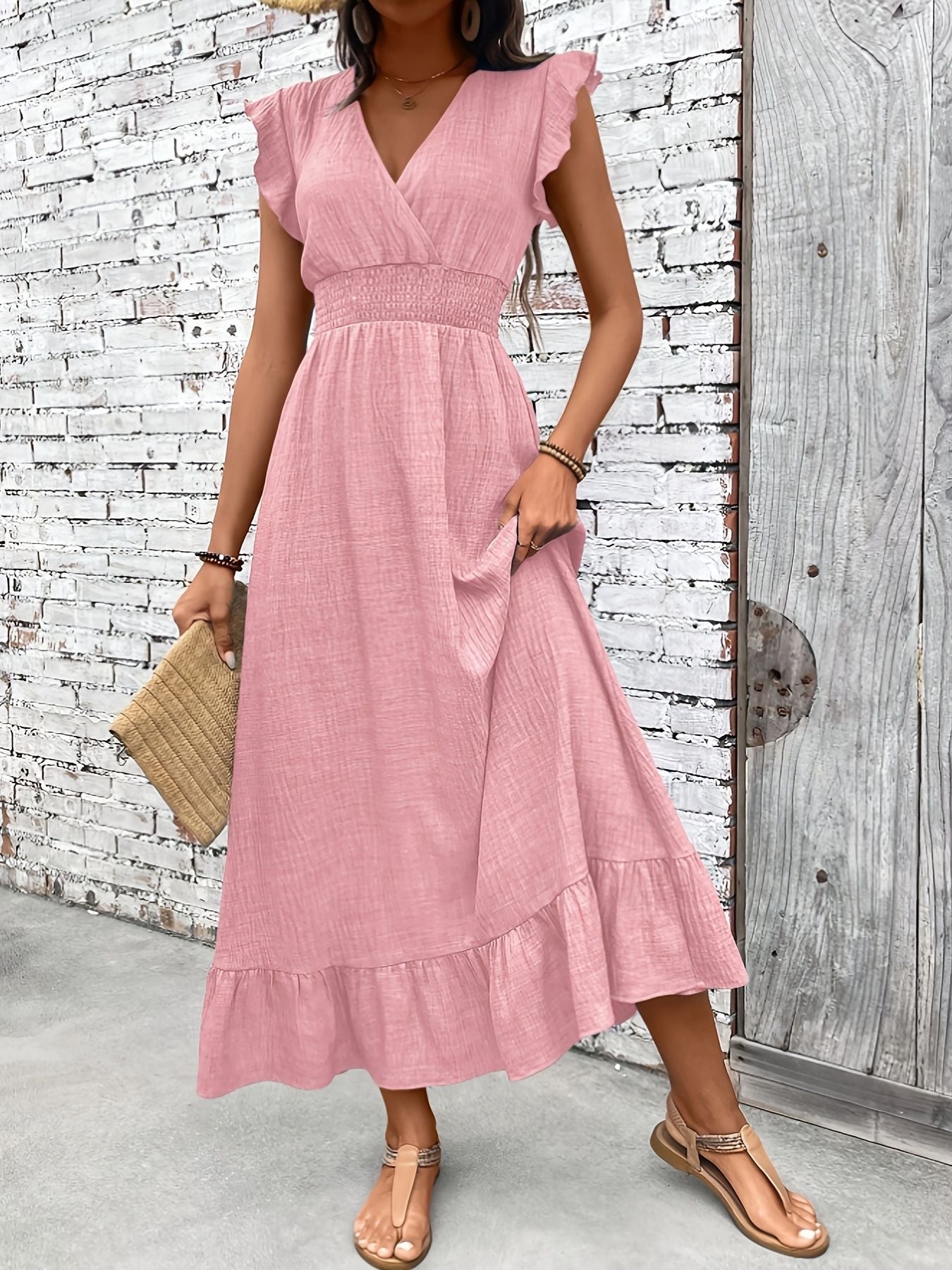 Womens Fashion Elegant Beach Long Dress